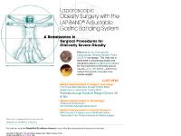 LAP-BAND: Laparoscopic Obesity Surgery LAP-BAND: Laparoscopic Obesity Surgery