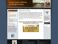 Orange County California Genealogical Society, OCCGS
