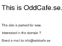 Odd Cafe, café och catering i Solna, Sundbyberg, Stockholm Odd Cafe, café och catering i Solna, Sundbyberg, Stockholm