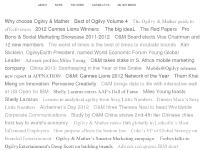 ogilvy.com Ogilvy & Mather, The Work, Capabilities ogilvy.com Ogilvy & Mather, The Work, Capabilities