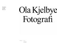 Ola Kjelbye Fotografi