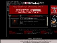 oldcuriosityshop.net Gothic Shop, Alternative, Alchemy Gothic