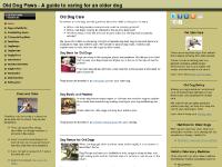 olddogpaws.com old dog, pet care, pet health care olddogpaws.com old dog, pet care, pet health care