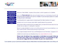 Age UK Sheffield - Older Sheffield Website