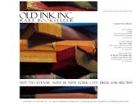Old Ink Inc. | Rare Bookseller | NYC Old Ink Inc. | Rare Bookseller | NYC