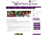 Welcome - Old Waynfletes Welcome - Old Waynfletes