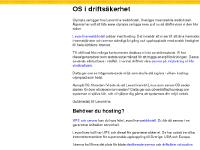 OS i driftsäkerhet OS i driftsäkerhet