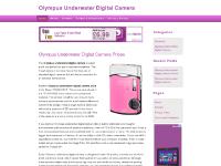 Olympus Underwater Digital Camera | Olympus Underwater Digital Camera Price