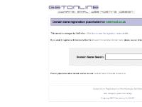 GetOnline Ltd - omnihost.co.uk domain name registration web placeholder (www.omnihost.co.uk).