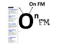 on-fm.co.uk On FM, On FM