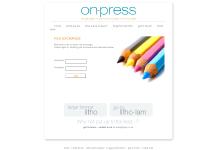 Welcome to On-Press Print Production Welcome to On-Press Print Production