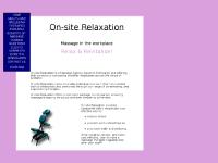 on-site-relaxation.co.uk chair massage, on site, seated massage