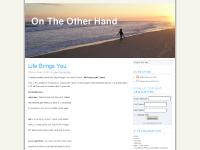 On The Other Hand On The Other Hand