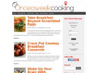 Once A Week Cooking Once A Week Cooking