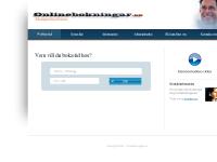statistik för onlinebokningar - Här kommer en ny bokningsportal inom kort. statistik för onlinebokningar - Här kommer en ny bokningsportal inom kort.