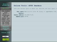 Online Toolkit - HTTP Headers Online Toolkit - HTTP Headers