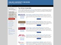 Online University Reviews and College Ratings Online University Reviews and College Ratings