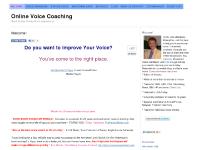 Online Voice Coaching — Great Voices Create Great Impressions Online Voice Coaching — Great Voices Create Great Impressions