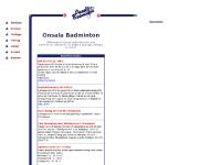 onsalabadminton.se Startsida, Klubben, Tävlingar onsalabadminton.se Startsida, Klubben, Tävlingar