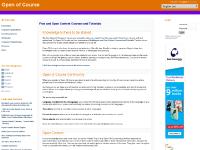 open-of-course.org moodle, Open of Course