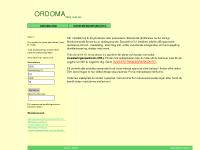 Ordomas hemsida Ordomas hemsida