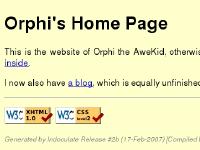 Orphi's Home Page Orphi's Home Page