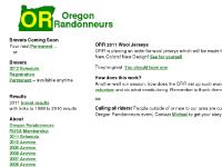 brevet results, Oregon Randonneurs, See for yourself, You should have one brevet results, Oregon Randonneurs, See for yourself, You should have one