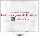 orthodocs-online - Private Praxis für ganzheitliche Orthopädie Saar - Herzlich willkommen ! orthodocs-online - Private Praxis für ganzheitliche Orthopädie Saar - Herzlich willkommen !