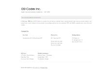 OSI Codes Inc. - Open Source Industry Codes