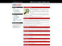 Open Street Map Australia