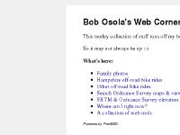 Bob's Corner Bob's Corner