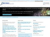 OSS Watch - Supporting Open Source in Education and Research OSS Watch - Supporting Open Source in Education and Research