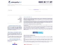 osteopathyfirst.co.uk osteopathyfirst.co.uk