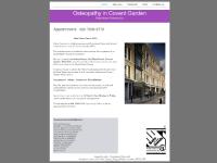 Osteopathy in Covent Garden Registered Osteopaths