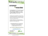 www.osteopatpraktikenivast.se www.osteopatpraktikenivast.se