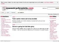 Oswestry Chronicle » News and Sport from Oswestry’s Local Newspaper Oswestry Chronicle » News and Sport from Oswestry’s Local Newspaper