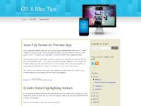 OS X Mac Tips OS X Mac Tips