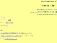 The official website of Othniel Smith The official website of Othniel Smith