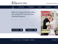 Personal Wedding Magazine, Custom, Bespoke Wedding Gift - Our Exquisite Day