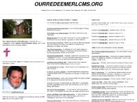 ourredeemerlcms.org ourredeemerlcms.org