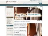 Custom Outdoor Panels, Rod Pocket Panels, Grommet Panels, Tab Top Panels | Outdoor Panels Custom Outdoor Panels, Rod Pocket Panels, Grommet Panels, Tab Top Panels | Outdoor Panels