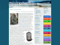 Outdoor Wall Fountain, Wall Fountains, Wall Water Fountain Outdoor Wall Fountain, Wall Fountains, Wall Water Fountain