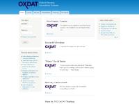 oxdat.co.uk OXDAT, Calendar, Committee