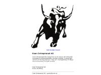Oxen Entrepenad AB Oxen Entrepenad AB