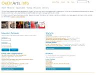OxOnArts.info