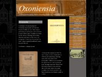 Oxoniensia Oxoniensia