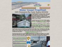 Chesapeake Bay Oyster Buyboat PropWash
