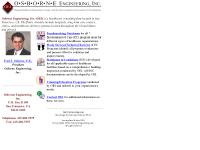 Osborne Engineering, Inc., Homepage Osborne Engineering, Inc., Homepage