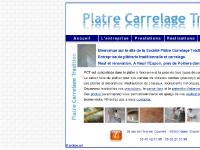 Plâtre Carrelage Tradition, entreprise de platrerie , Michel Berthellemy platrier à Neuil l'Espoir, Poitiers, Vienne. Plâtre Carrelage Tradition, entreprise de platrerie , Michel Berthellemy platrier à Neuil l'Espoir, Poitiers, Vienne.