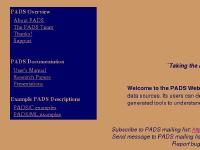 padsproj.org About&nbsp;PADS, The&nbsp;PADS&nbsp;Team, Thanks!